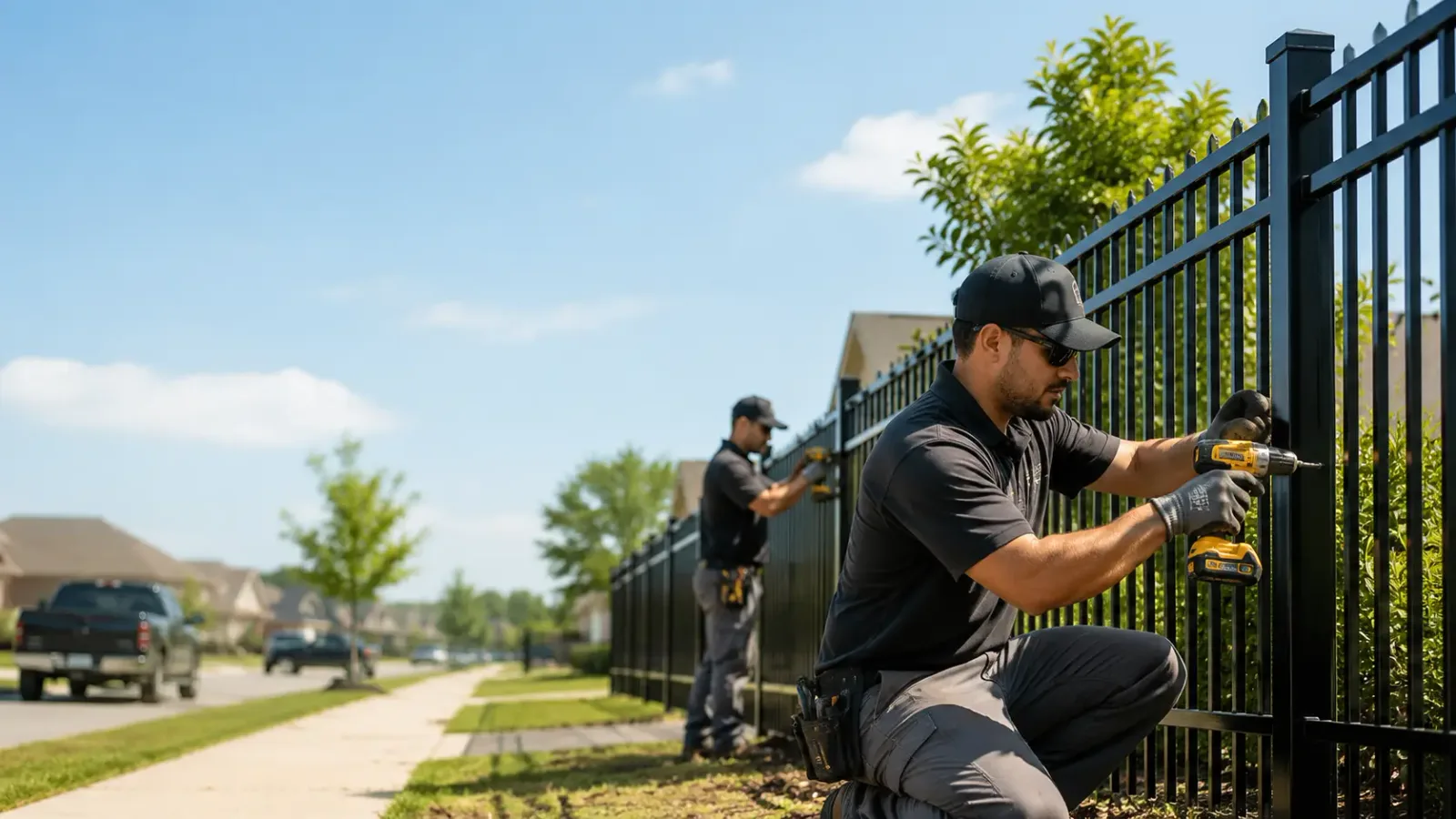 Metal Fence Installation in Green Bay, VA